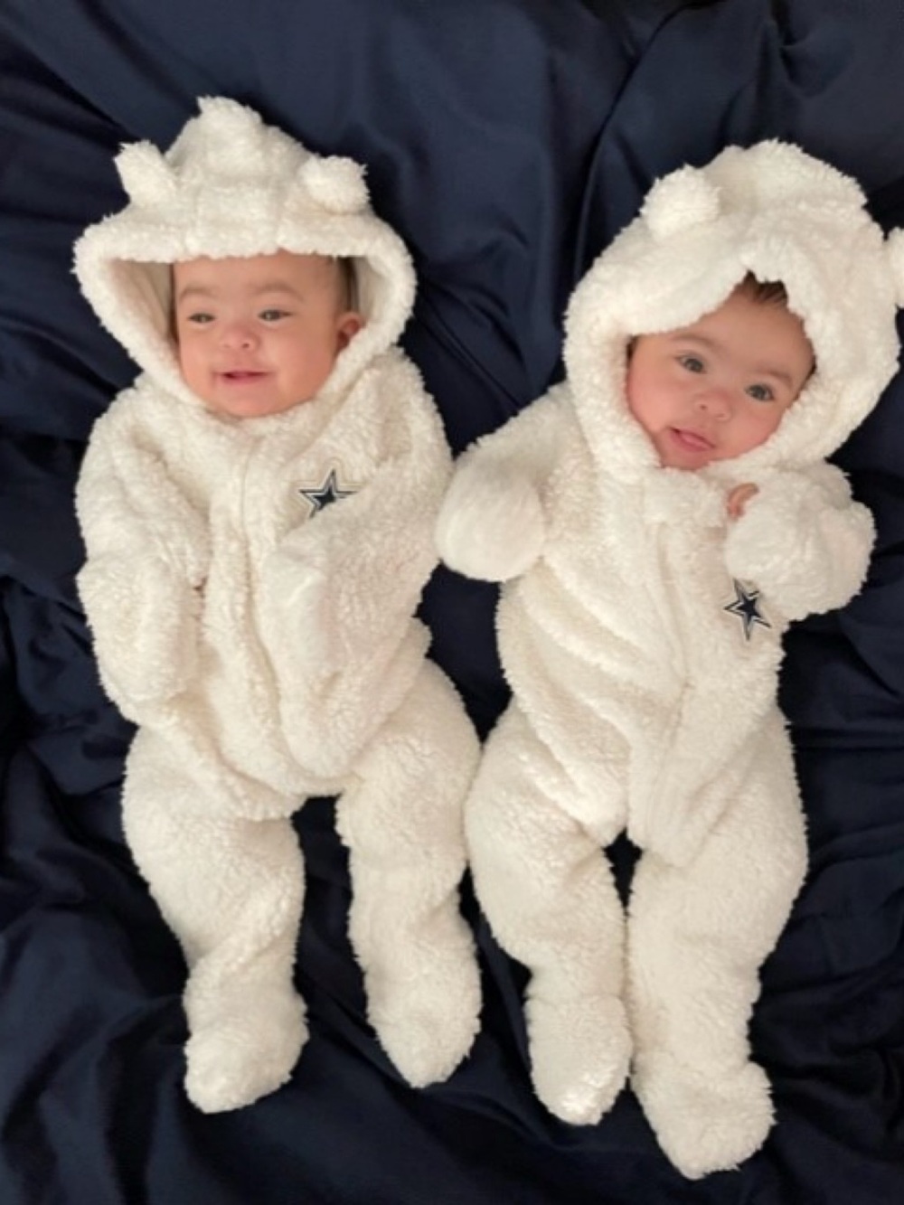 NFL Team Apparel Dallas Cowboys Cozy Sherpa One-Piece